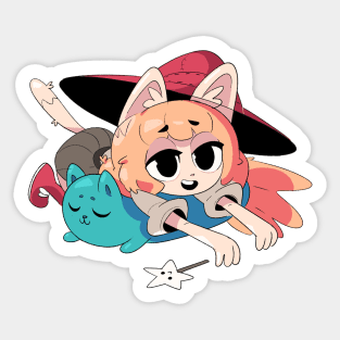 Lie and Sigh Sticker